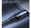 Kabel USAMS USB-C do USB-C 100W PD Fast Charge 3m Czarny