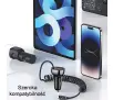Ładowarka samochodowa USAMS 1xUSB+1xUSB-C 60W + kabel Ligtning 30W PD+QC Fast Charge Czarny