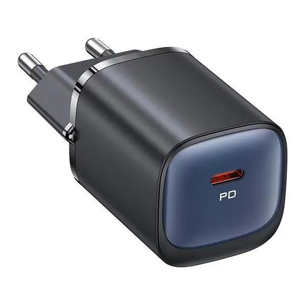 Ładowarka sieciowa USAMS 20W GaN USB-C Fast Charging HC Series Czarny