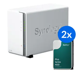 Serwer Synology DS223J-24T-10-2 Biały