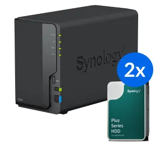 Dysk sieciowy Synology DS223-24T-10-2 Czarny