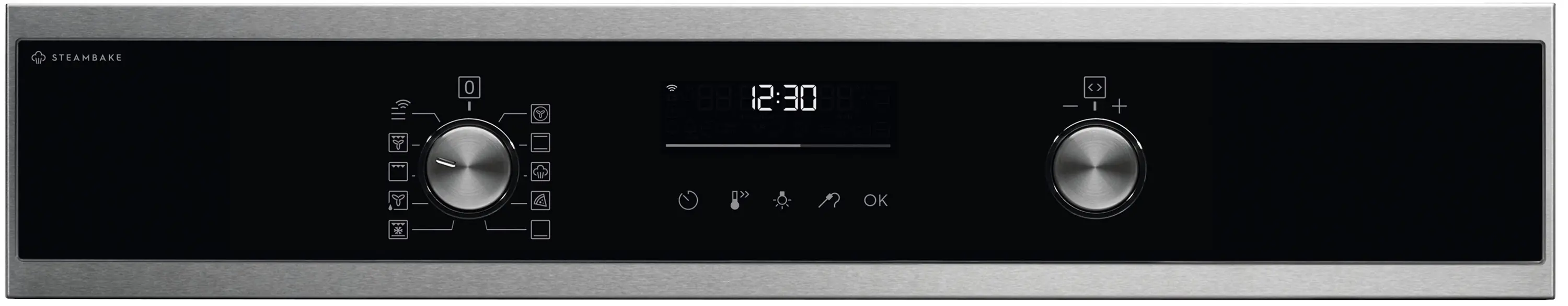 Piekarnik elektryczny parowy Electrolux 600 SteamBake EOD6F77WX Termoobieg Termosonda Zdalne sterowanie Inox