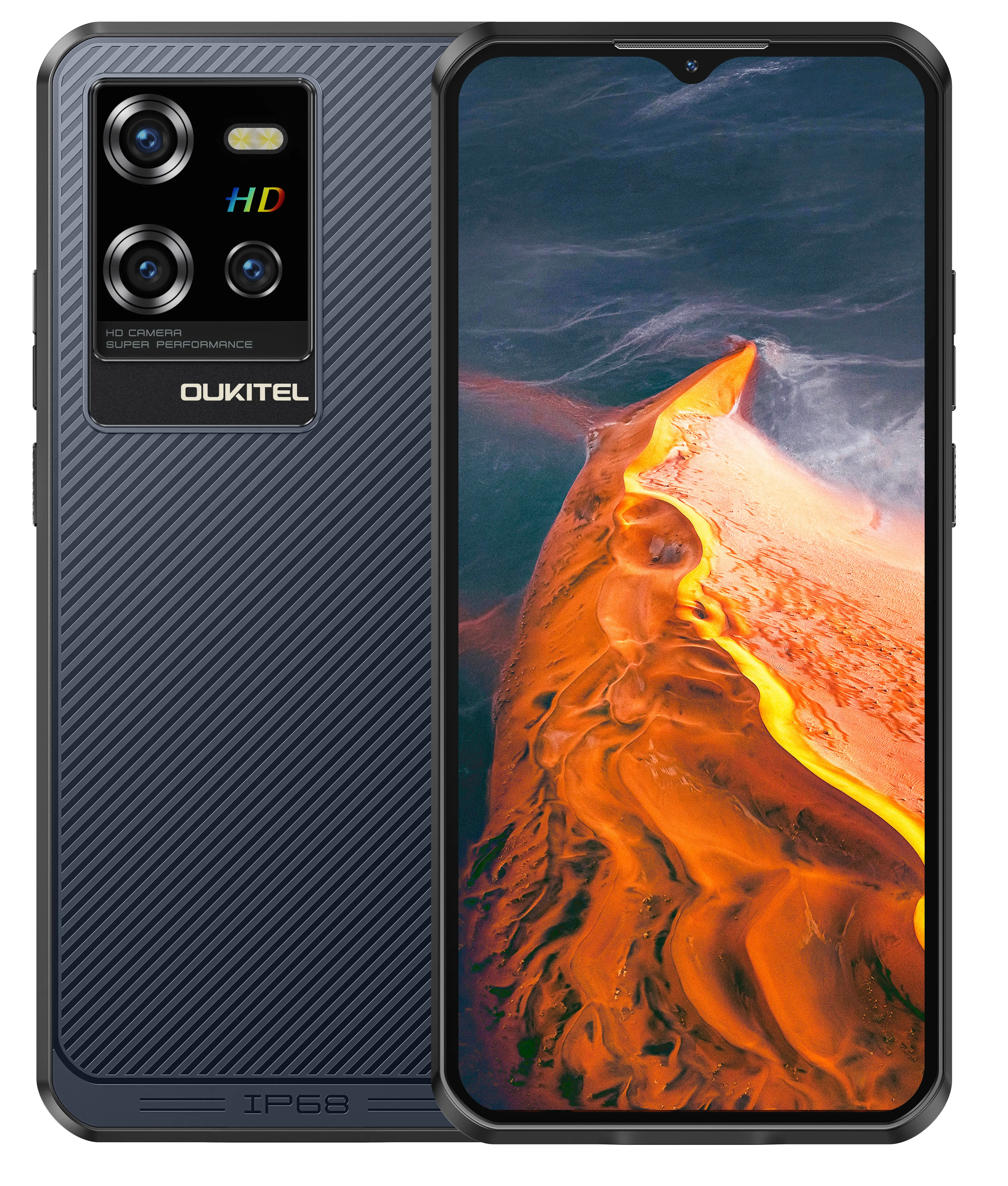 Smartfon Oukitel WP50 4/256GB 6,60" 60Hz 48Mpix Niebieski