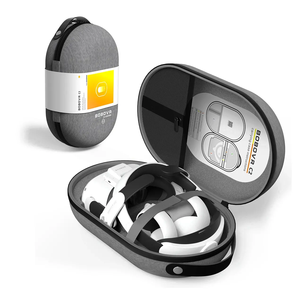 Etui BoboVR C2 na Meta Quest 2 Szary