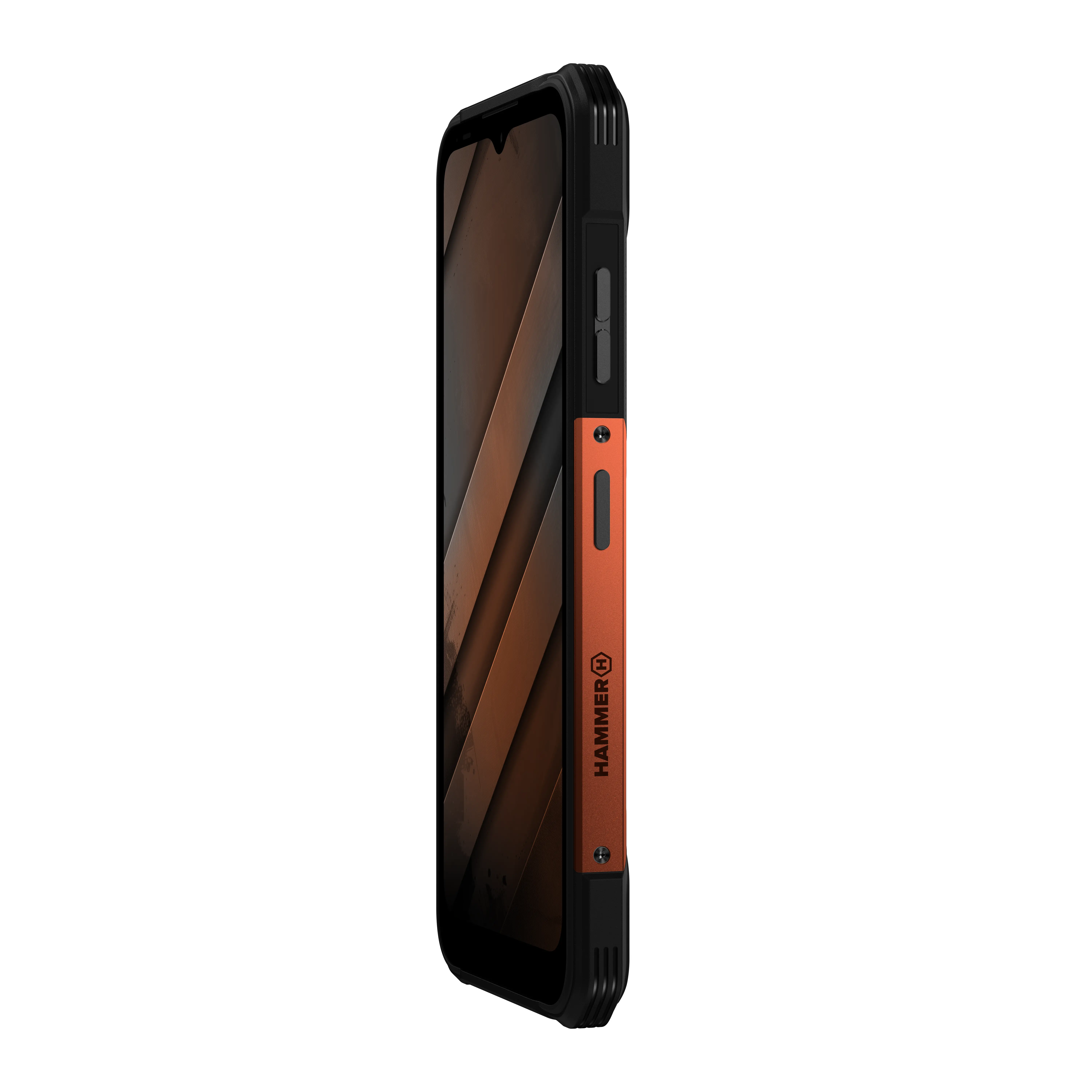 Smartfon myPhone Hammer Construction 2 THERMAL 5G 8/256GB 6,58" 120Hz 108Mpix Czarno-pomarańczowy