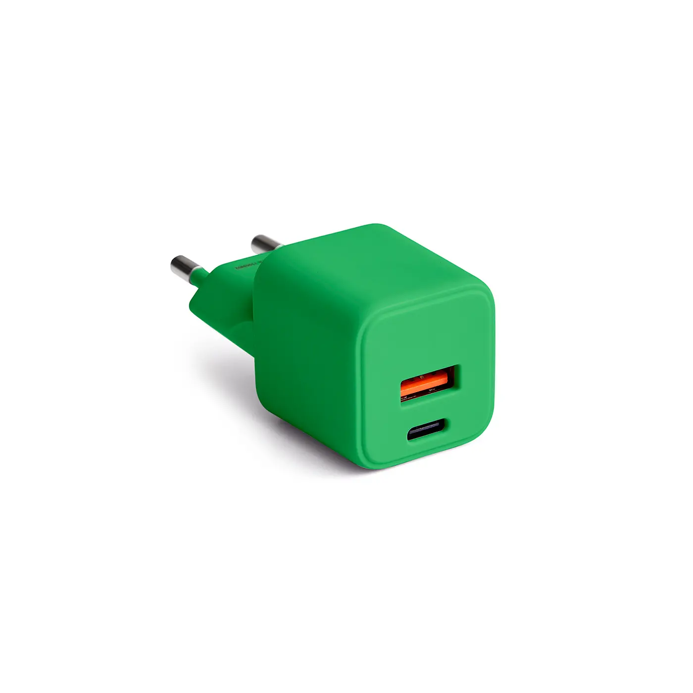 Ładowarka sieciowa Colorum COLORUM USB-A + USB-C PD 30W Zielony