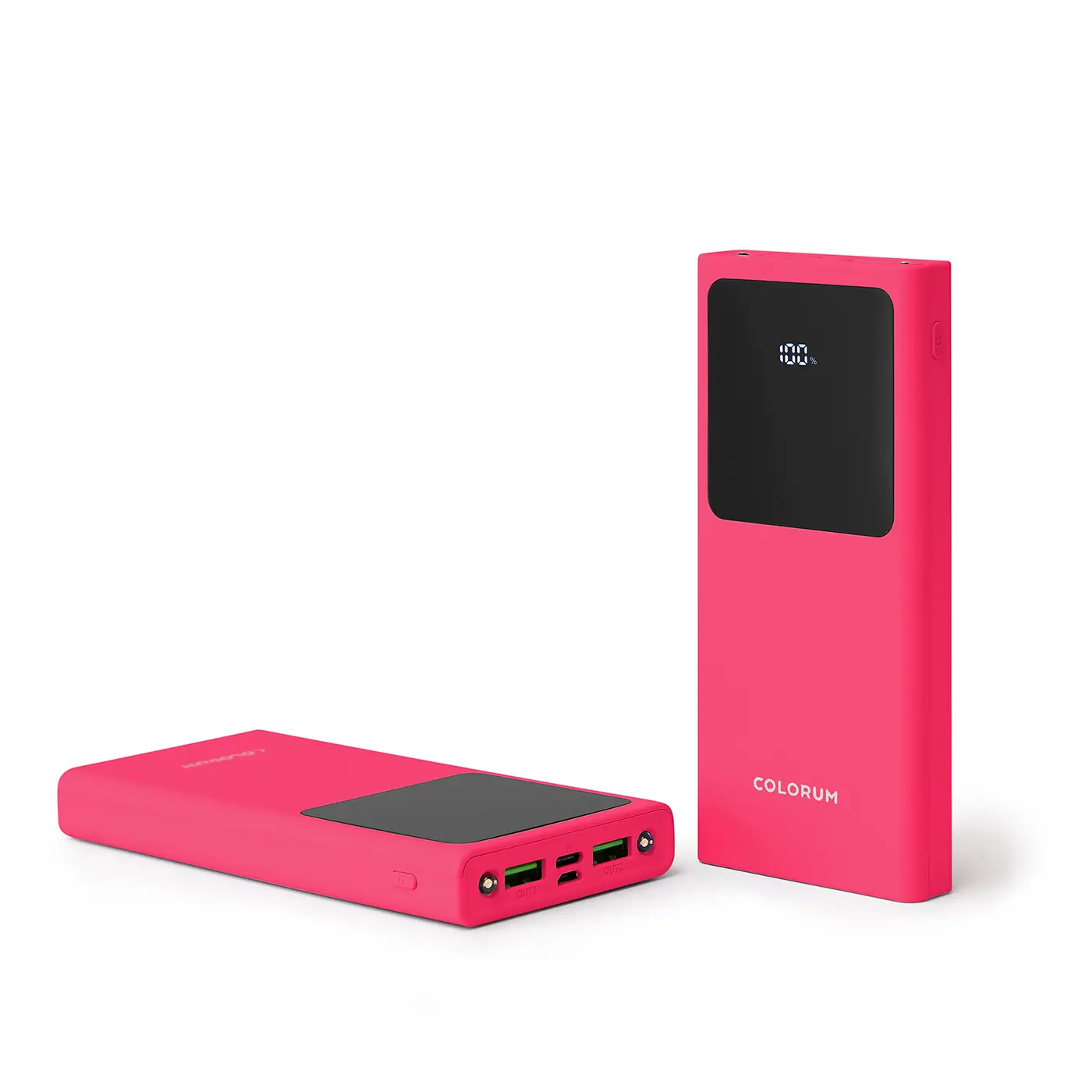 Powerbank Colorum CPB10-02 Magenta 10000mAh 22,5W Czerwony