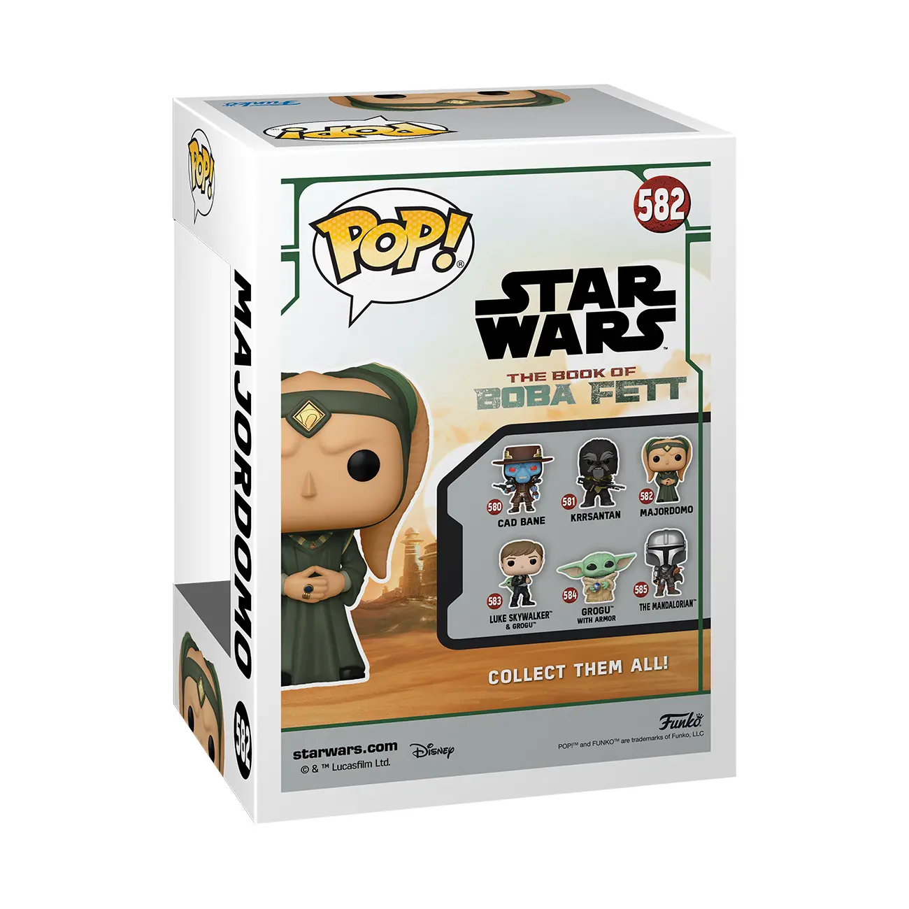 Figurka Funko Pop Star Wars: BoBF Majordomo