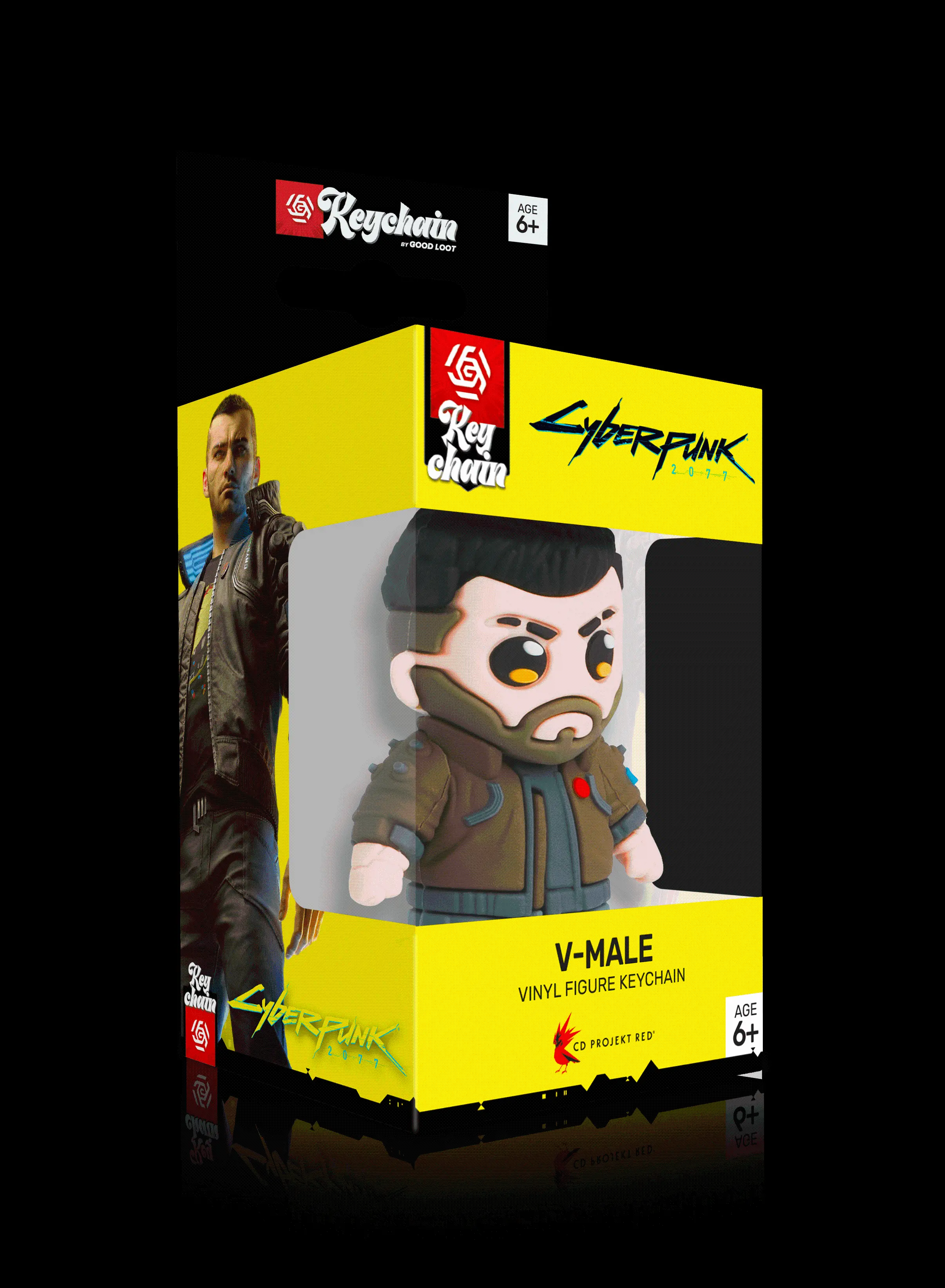 Brelok Good Loot Keychain 3D Cyberpunk 2077 V-Male
