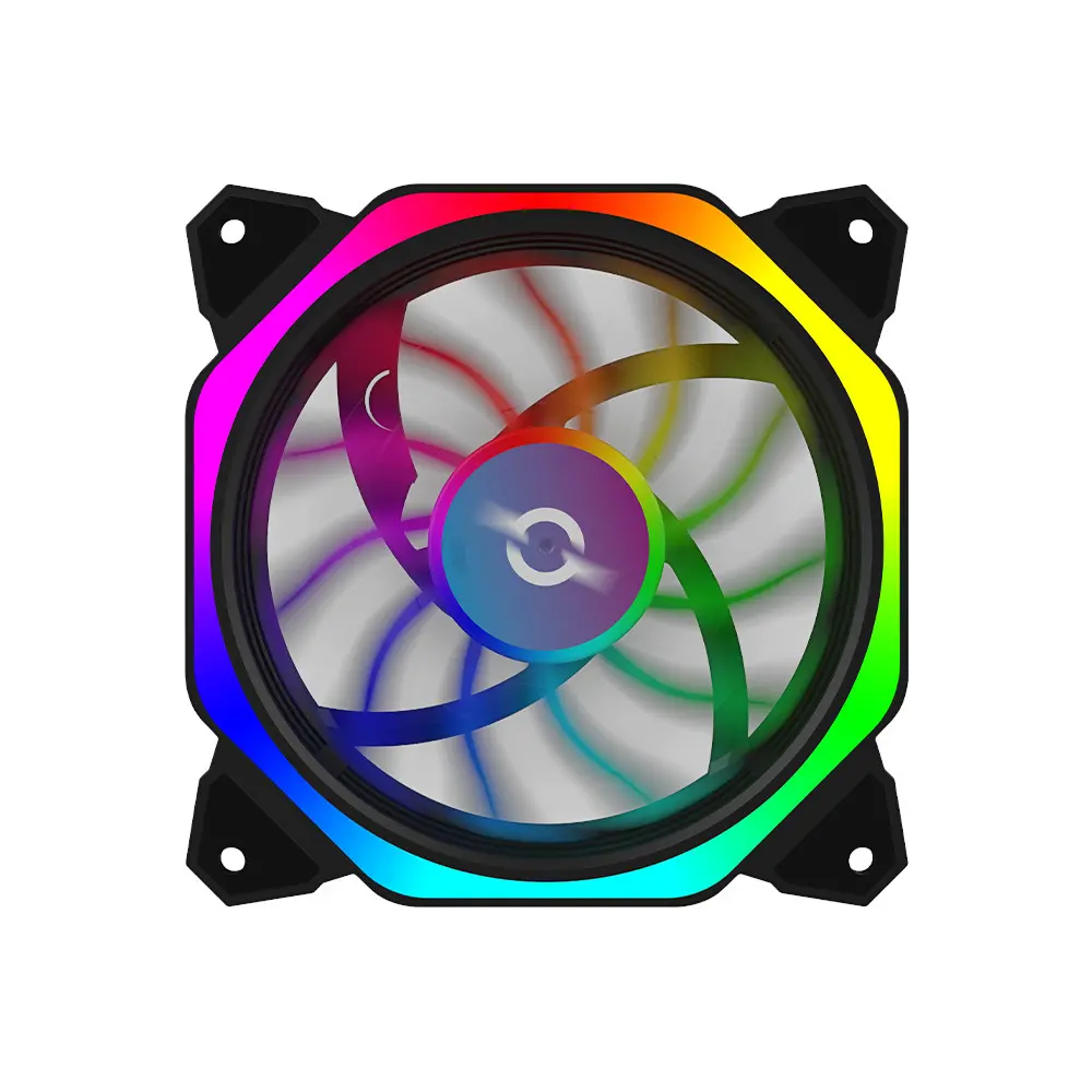 Wentylator Aqirys Cetus RGB 120mm Czarny