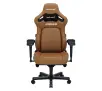 Fotel Anda Seat Kaiser 4 L Gamingowy do 120kg Skóra Eco Brązowy