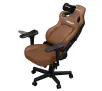 Fotel Anda Seat Kaiser 4 L Gamingowy do 120kg Skóra Eco Brązowy