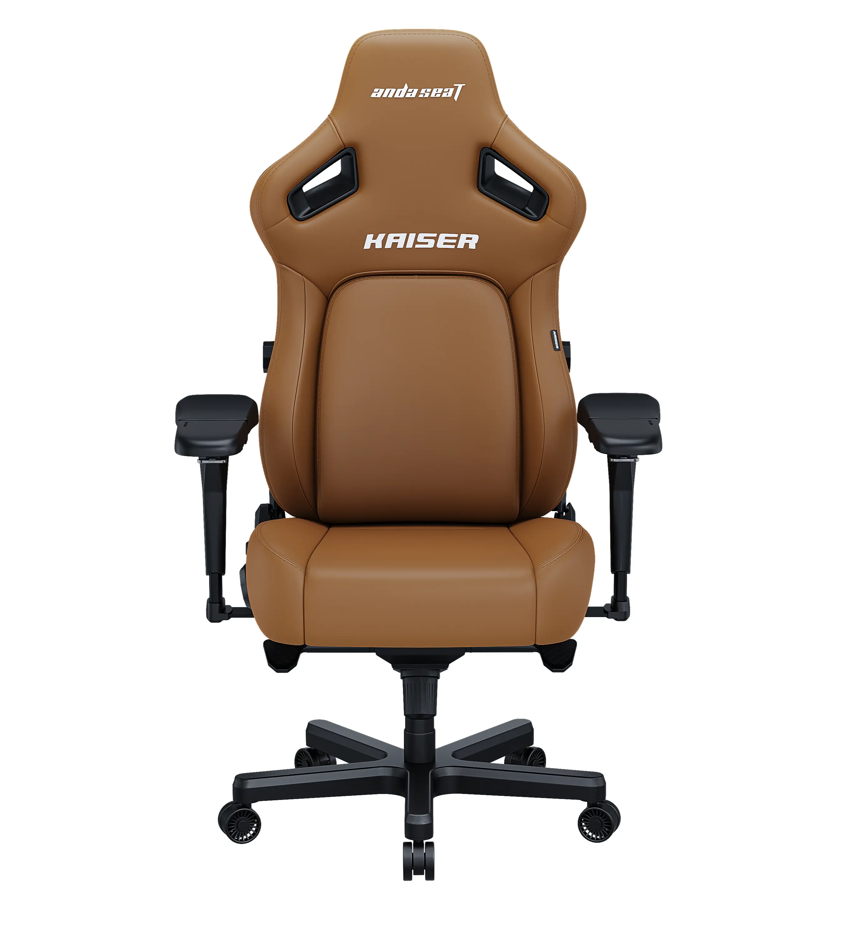 Fotel Anda Seat Kaiser 4 L Gamingowy do 120kg Skóra Eco Brązowy