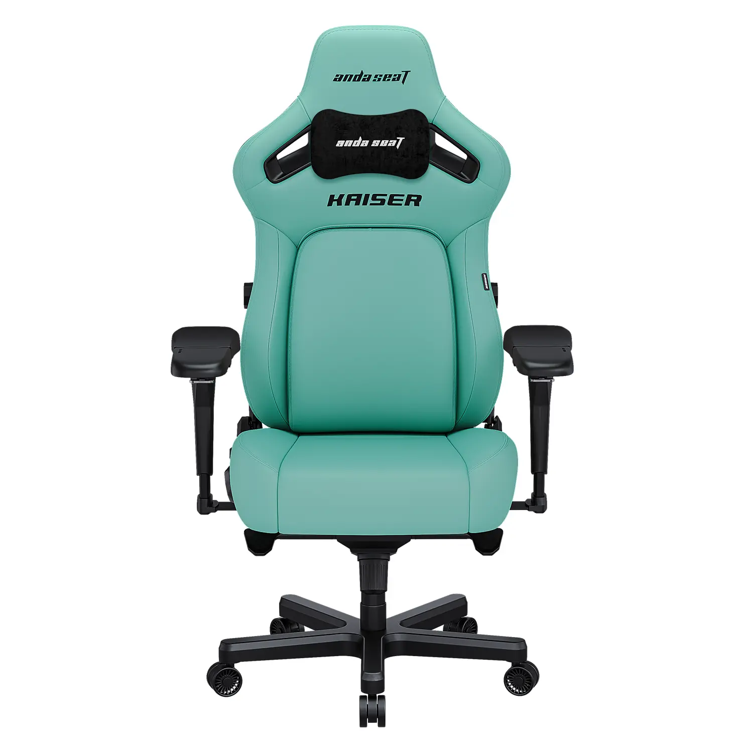Fotel Anda Seat Kaiser 4 L Gamingowy do 120kg Skóra Eco Zielony