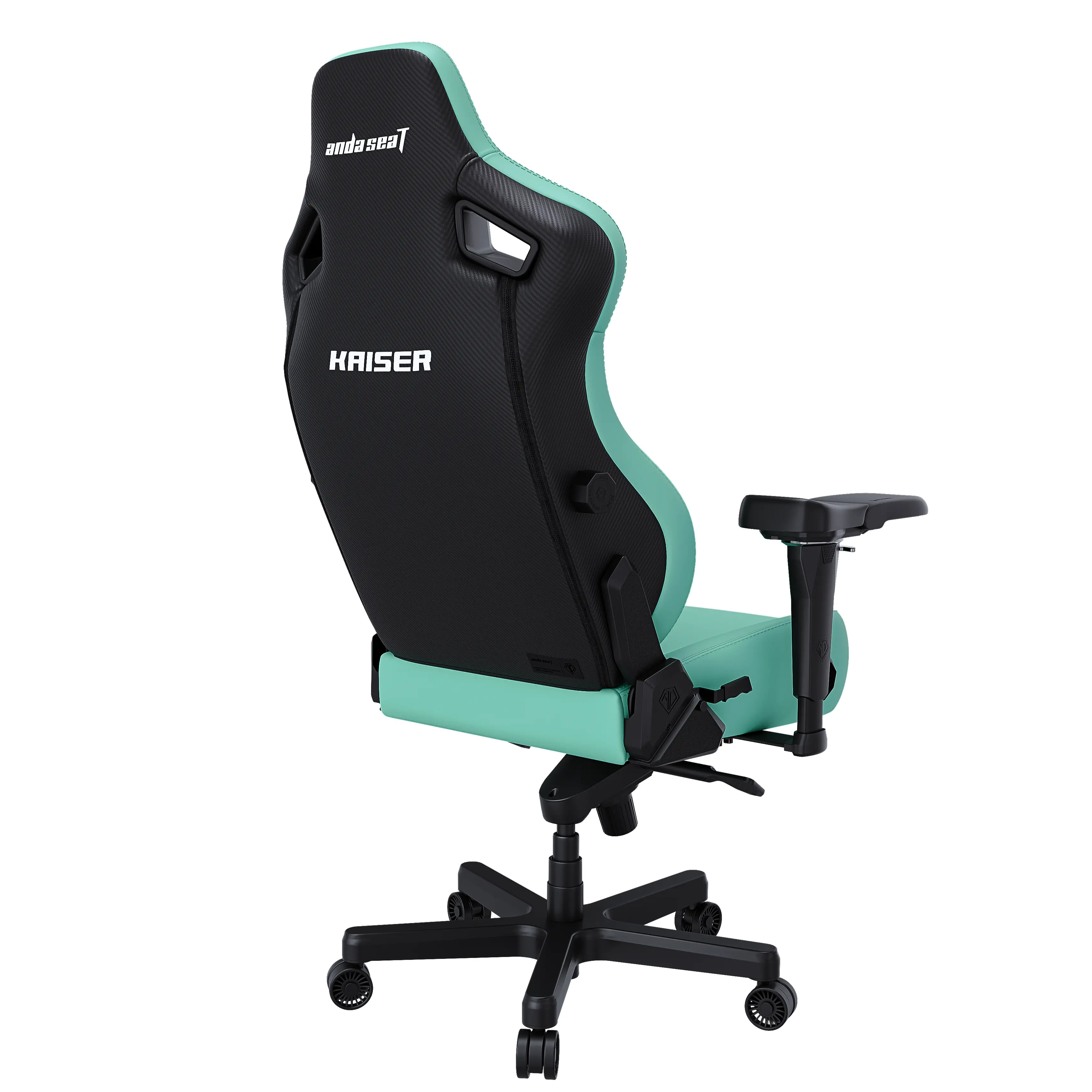 Fotel Anda Seat Kaiser 4 L Gamingowy do 120kg Skóra Eco Zielony