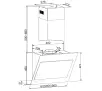 Okap Amica OKP661S Czarny