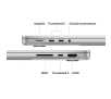 Apple MacBook Pro 2024 14,2" M4 Max 36GB RAM 1TB Dysk macOS Srebrny