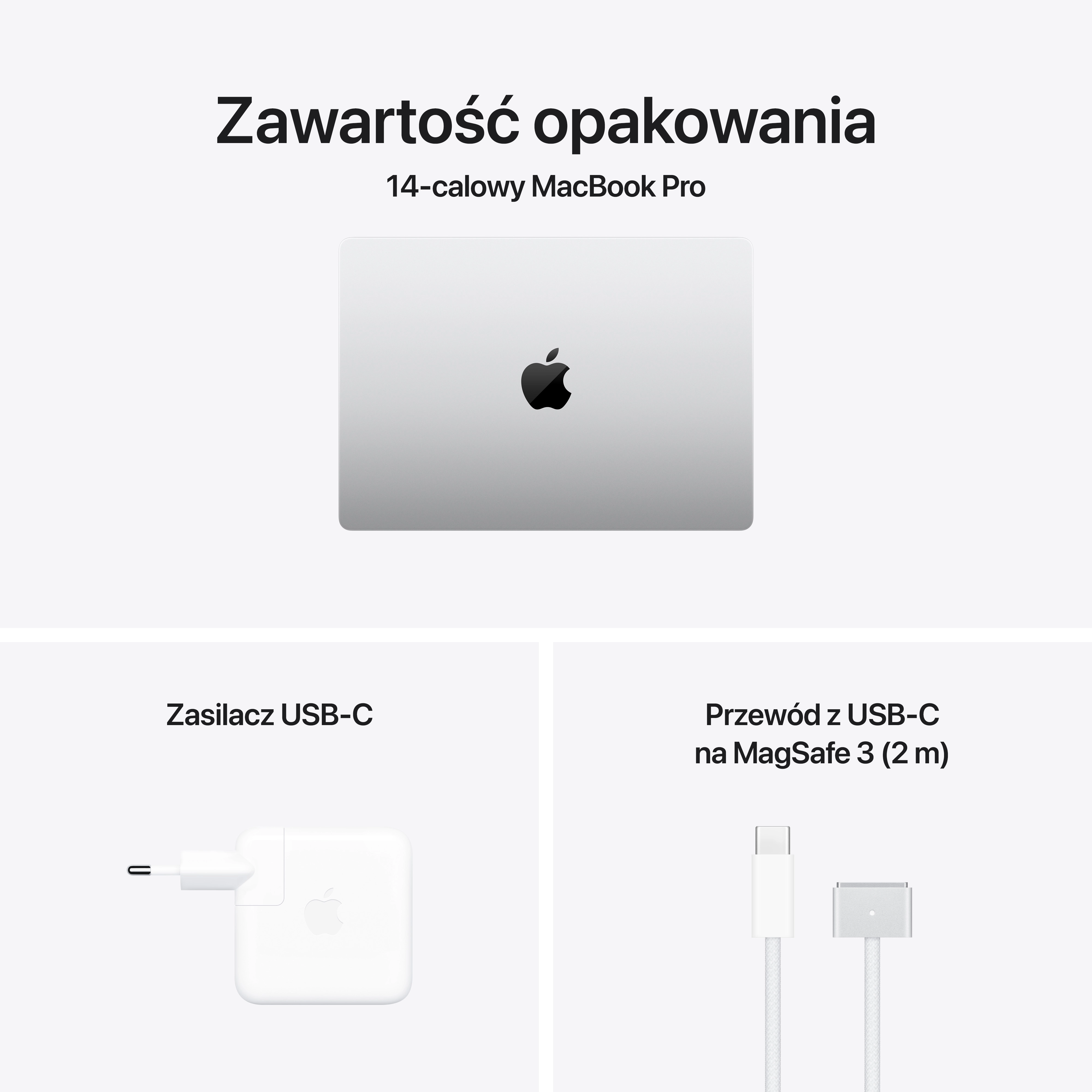 Apple MacBook Pro 2024 14,2" M4 Max 36GB RAM 1TB Dysk macOS Srebrny
