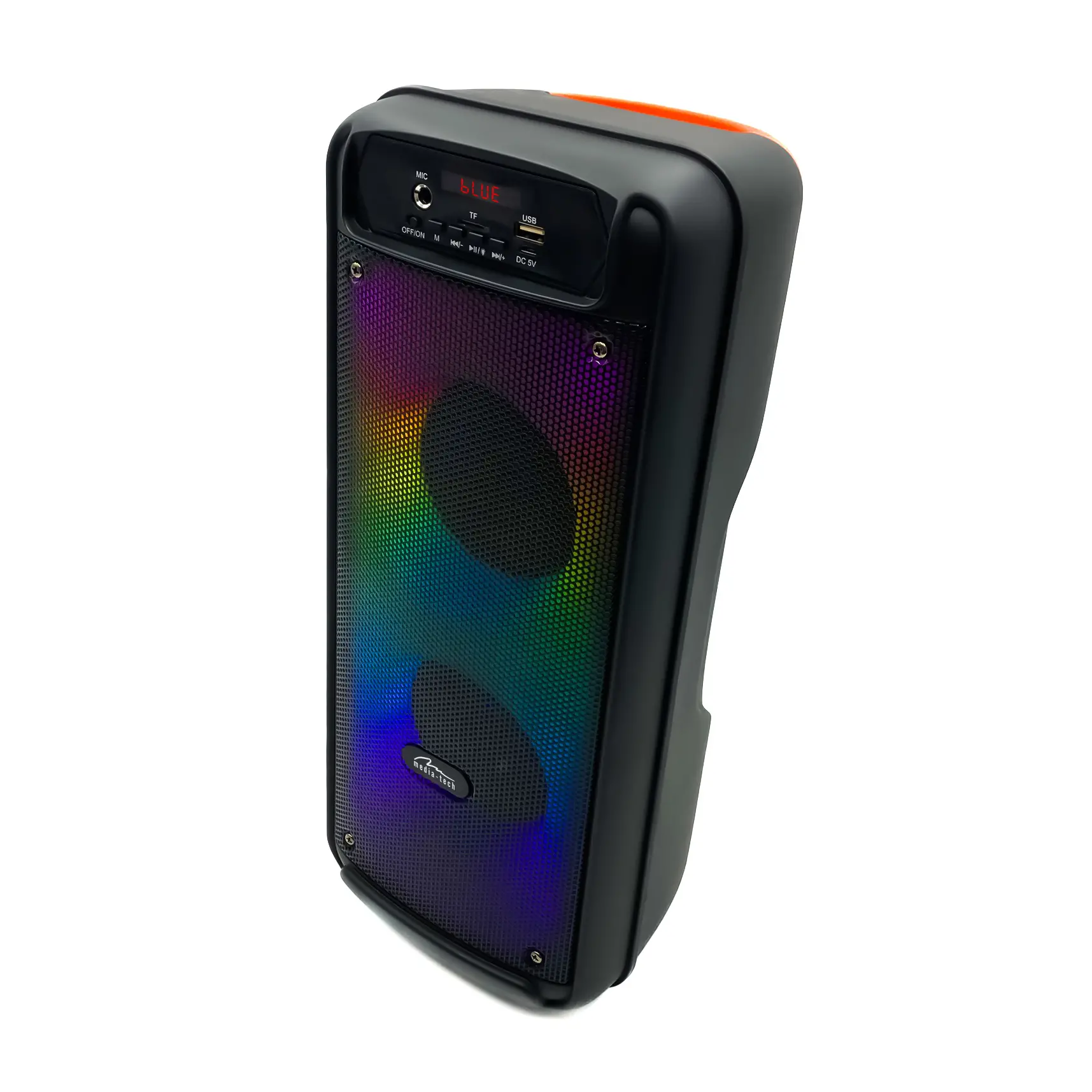 Głośnik Bluetooth Media-Tech FLAMEBOX UP MT3177 14W Radio FM Czarny