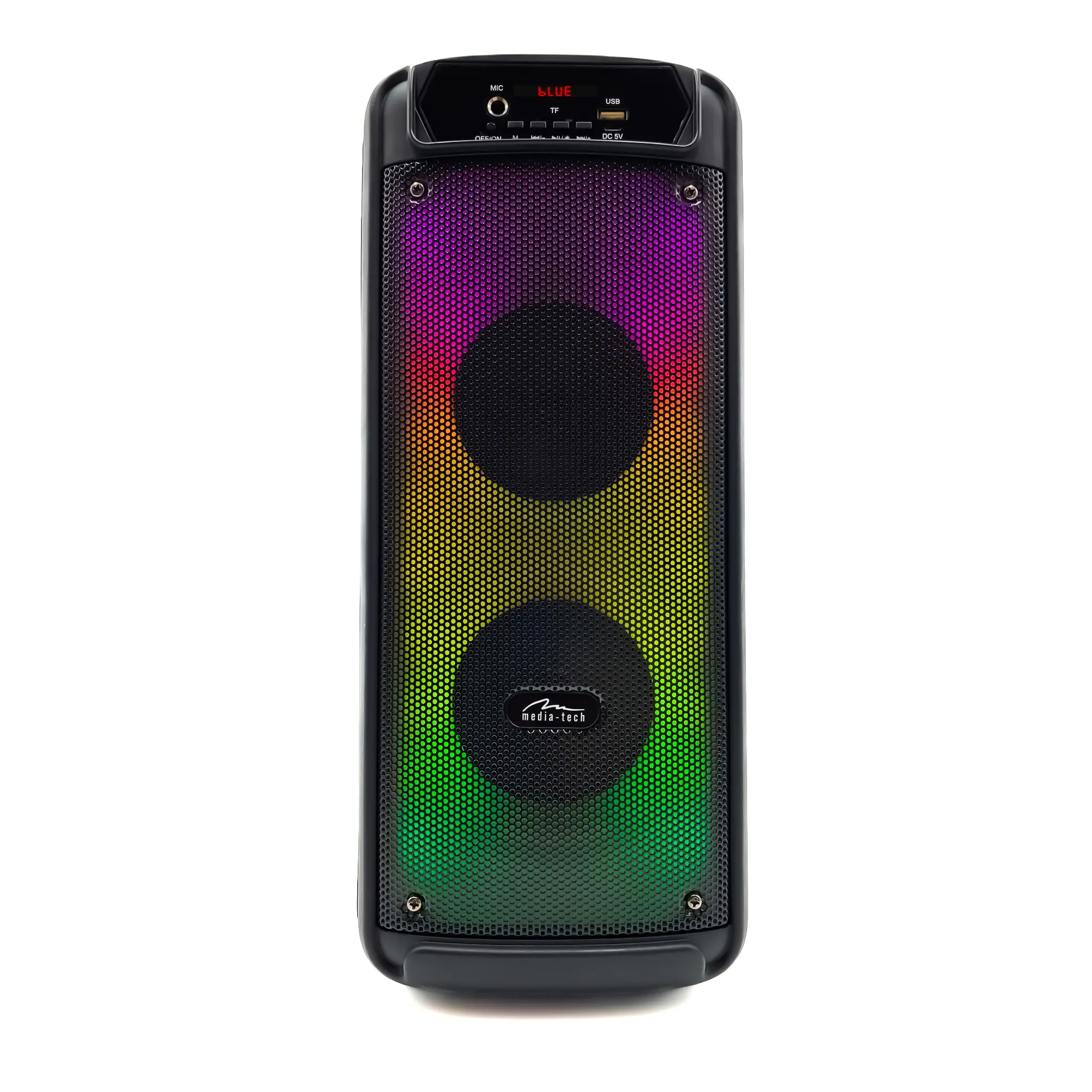 Głośnik Bluetooth Media-Tech FLAMEBOX UP MT3177 14W Radio FM Czarny