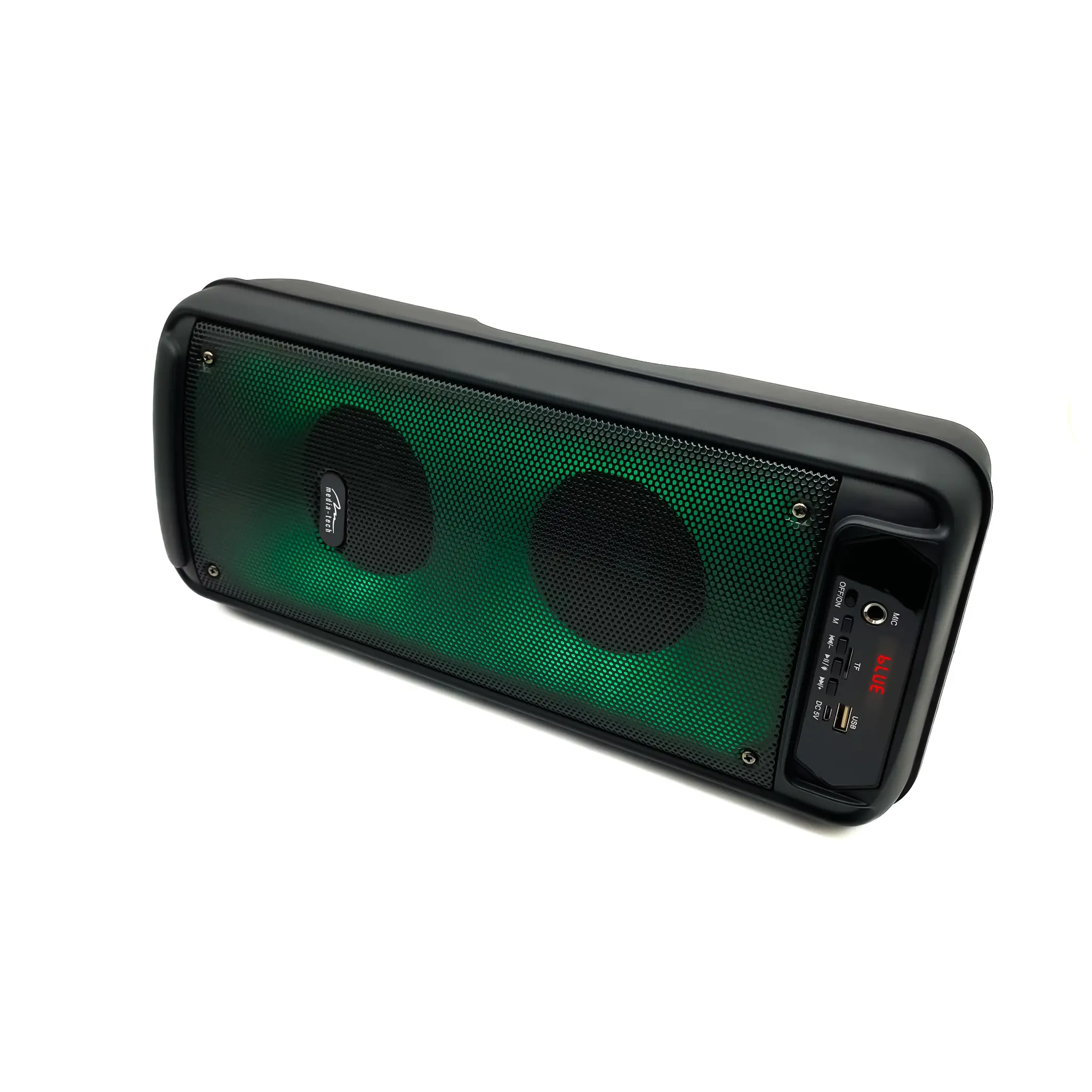 Głośnik Bluetooth Media-Tech FLAMEBOX UP MT3177 14W Radio FM Czarny