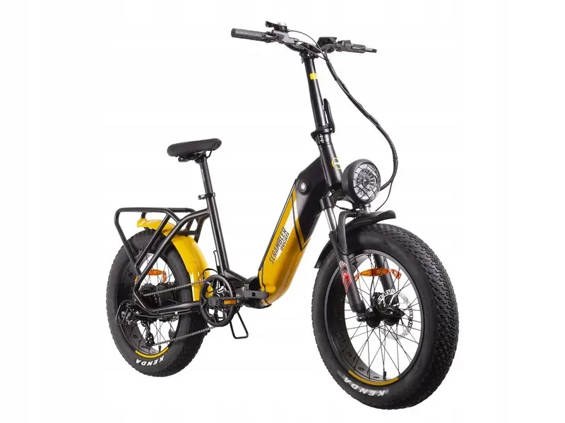 Rower elektryczny Ducati Scrambler SCR-X U17 Czarno-żółty