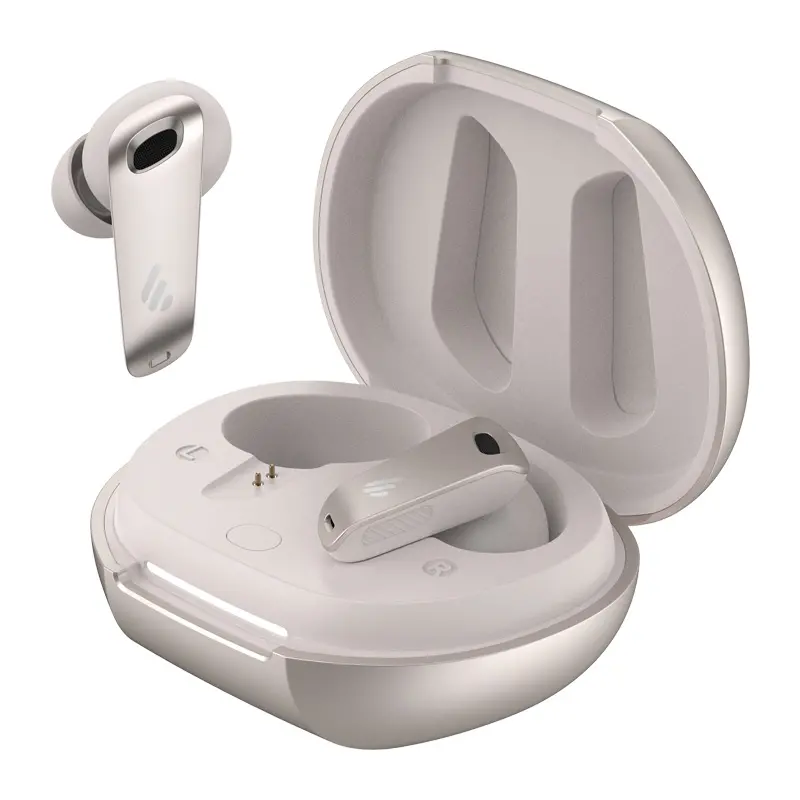 Słuchawki bezprzewodowe Edifier NeoBuds Plus ANC Dokanałowe Bluetooth 5.4 Funkcje AI Perłowe