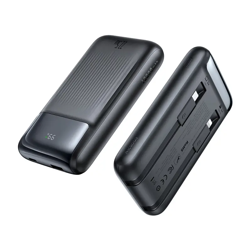 Powerbank Mcdodo MC-0241 Digital Display 10000mAh 22.5W Czarny