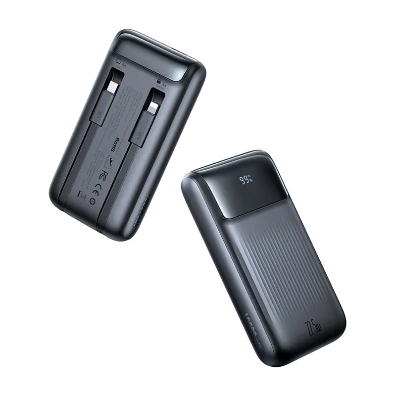 Powerbank Mcdodo MC-0241 Digital Display 10000mAh 22.5W Czarny