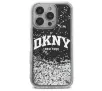 Etui DKNY Liquid Glitter Arch Logo do iPhone 16 Pro Czarny