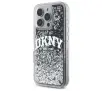 Etui DKNY Liquid Glitter Arch Logo do iPhone 16 Pro Czarny