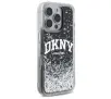 Etui DKNY Liquid Glitter Arch Logo do iPhone 16 Pro Czarny