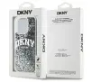 Etui DKNY Liquid Glitter Arch Logo do iPhone 16 Pro Czarny