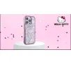 Etui Hello Kitty Liquid Glitter 50TH Anniversary Party do iPhone 16 Pro Max Fioletowy