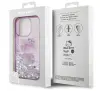 Etui Hello Kitty Liquid Glitter 50TH Anniversary Party do iPhone 16 Pro Max Fioletowy
