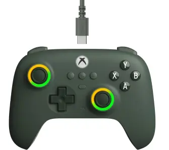 Pad 8BitDo Ultimate C Wired do PC, Xbox Przewodowy Zielony
