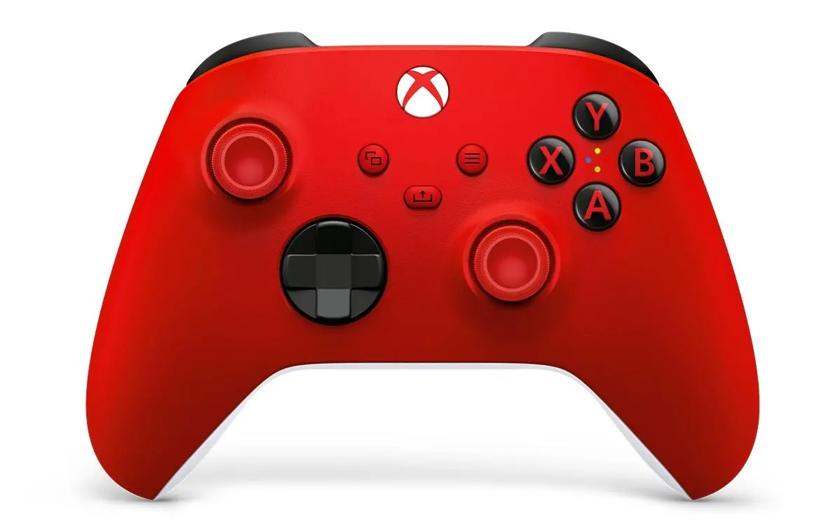 Konsola Xbox Series S 1TB Biały + Dodatkowy Pad Czerwony