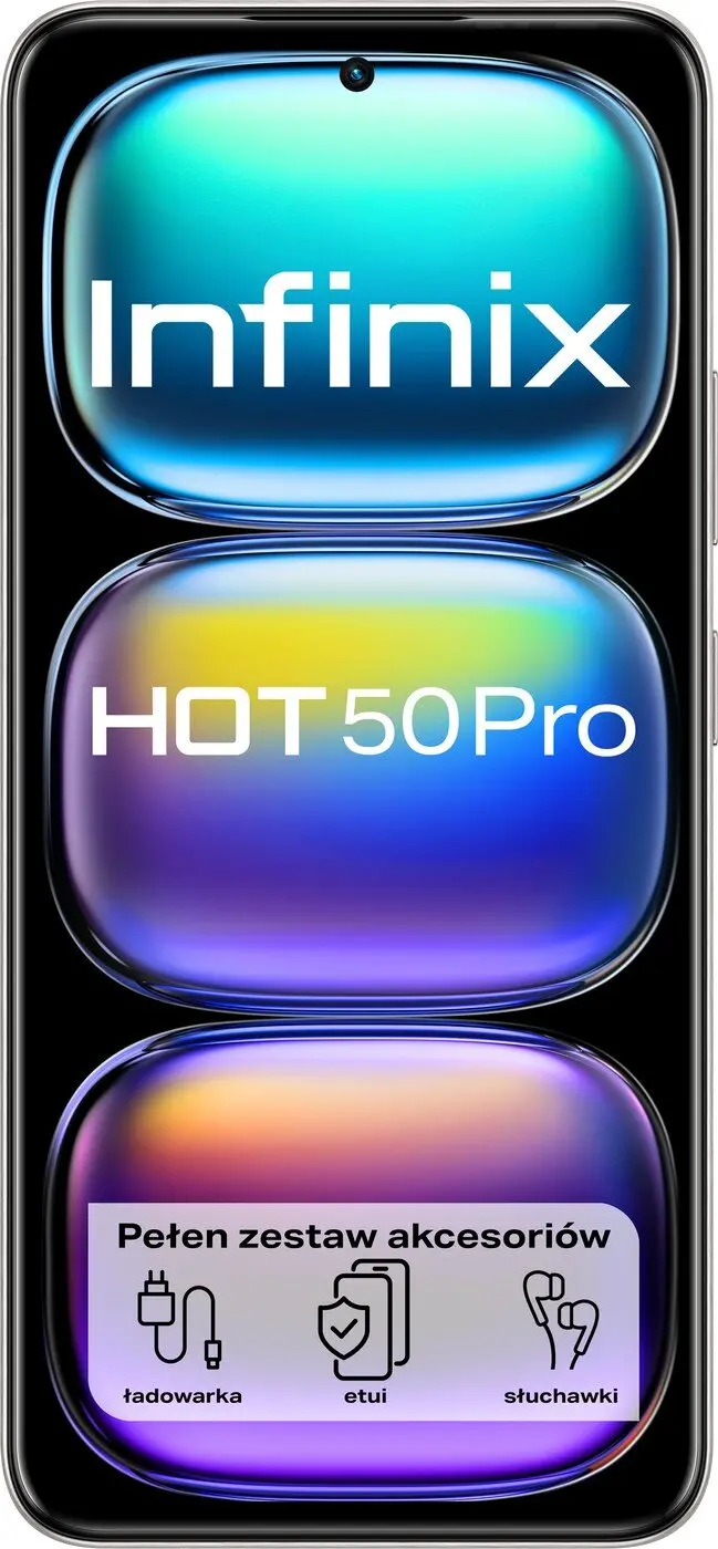 Smartfon Infinix Hot 50 Pro 8/256GB 6.78" 120Hz 50Mpix Szary
