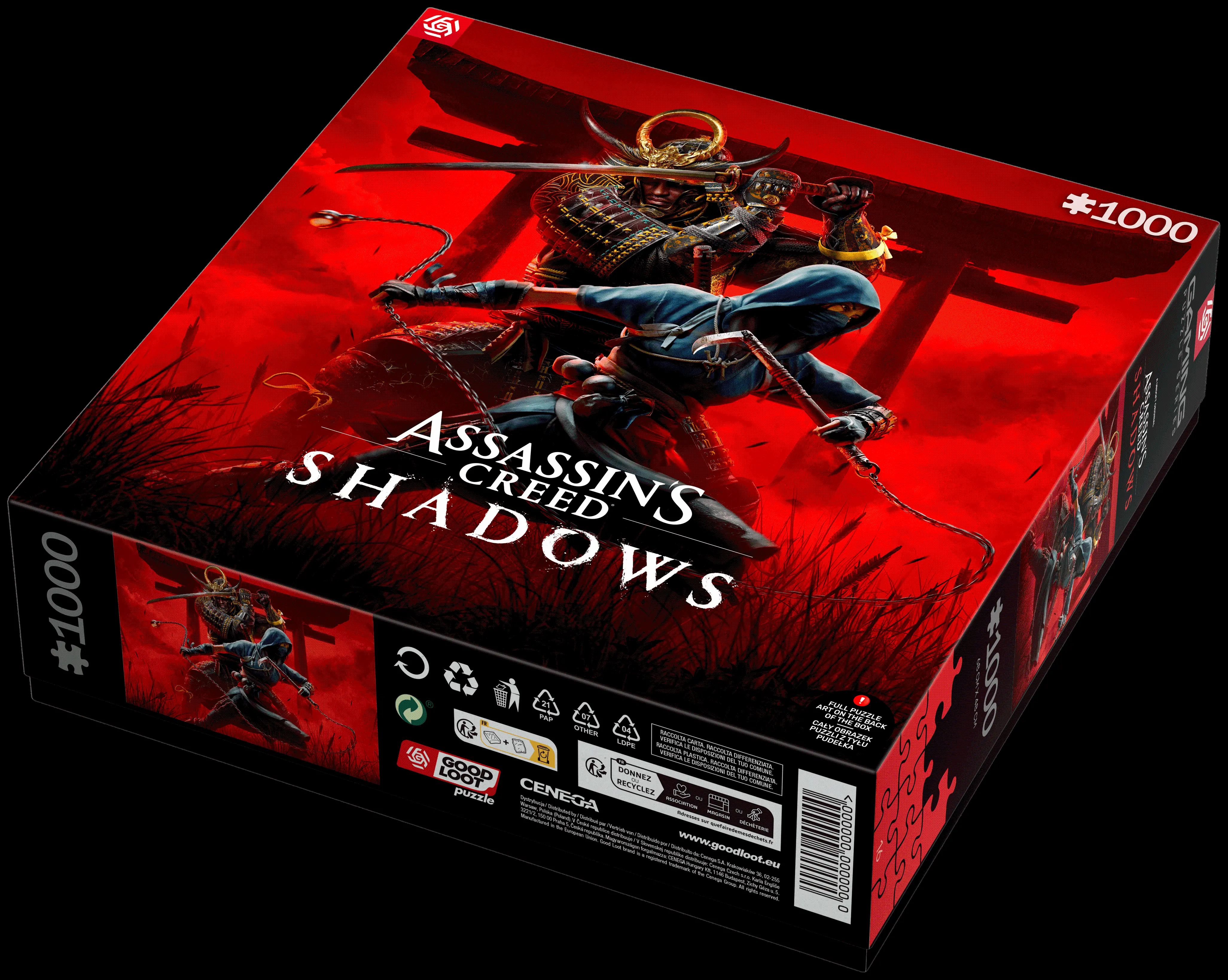 Puzzle Good Loot Assassin's Creed Shadows Naoe & Yasuke Gaming Puzzle 1000 elementów