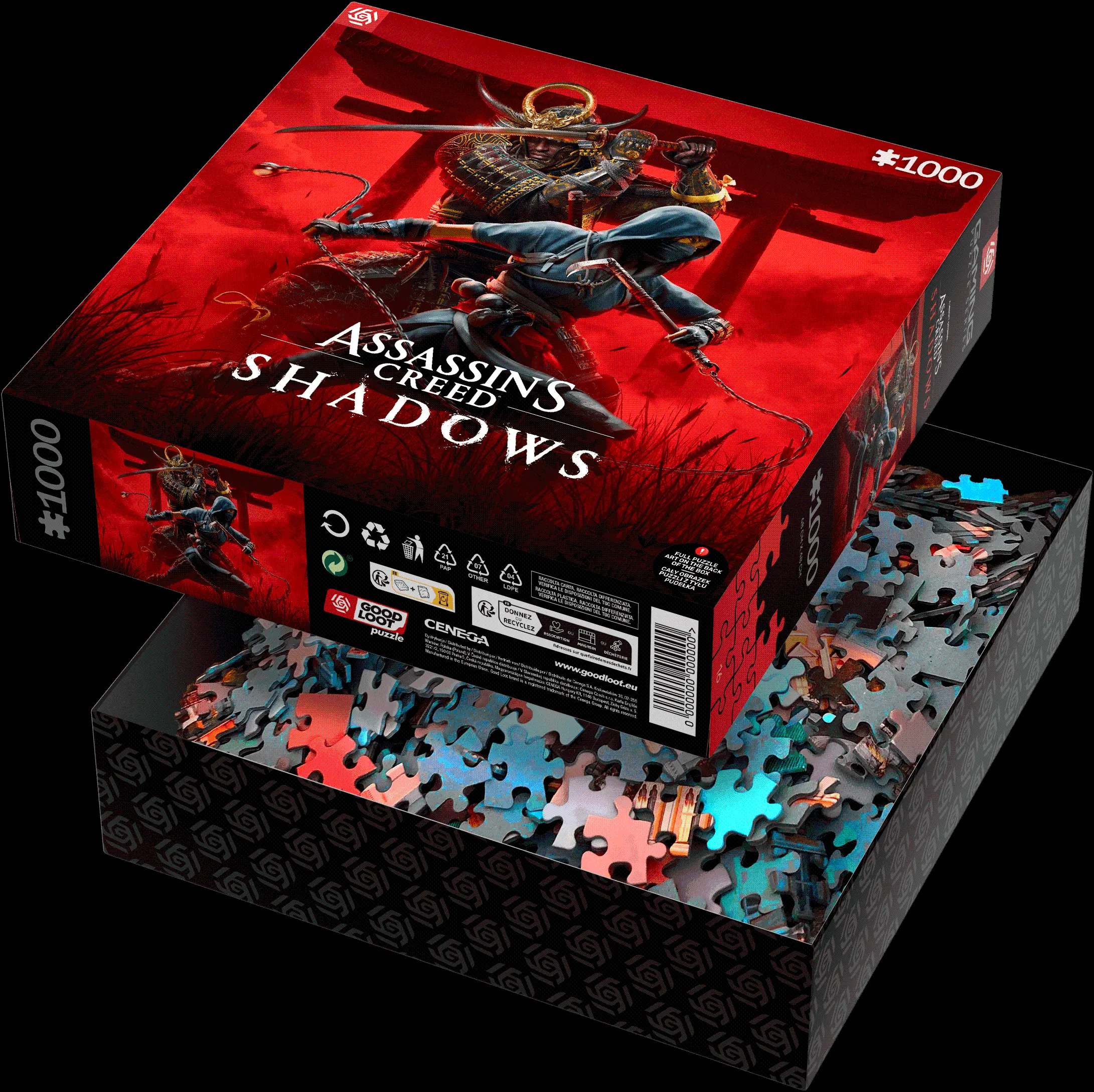 Puzzle Good Loot Assassin's Creed Shadows Naoe & Yasuke Gaming Puzzle 1000 elementów