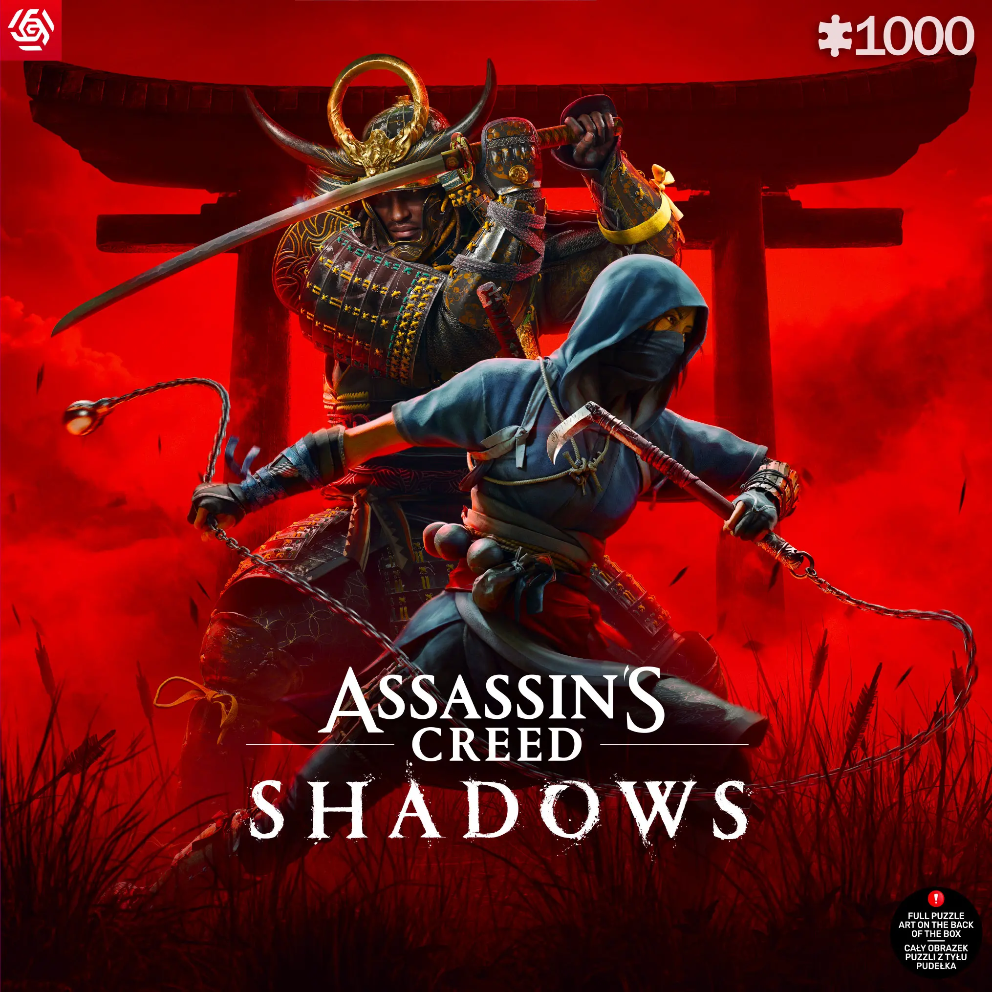 Puzzle Good Loot Assassin's Creed Shadows Naoe & Yasuke Gaming Puzzle 1000 elementów