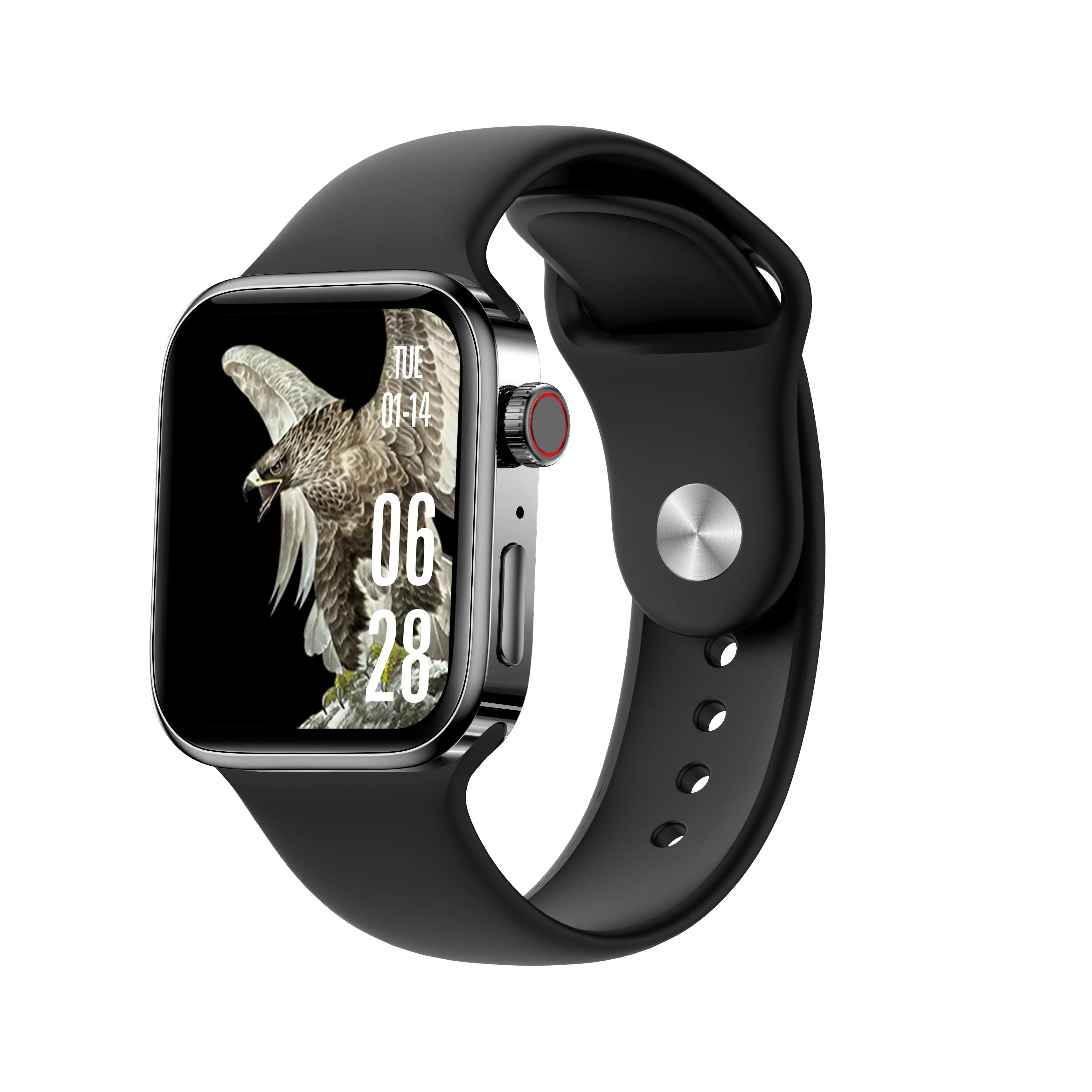 Yaxo TAMPA Funkcje AI Titanium 46mm GPS Czarny miniaturka