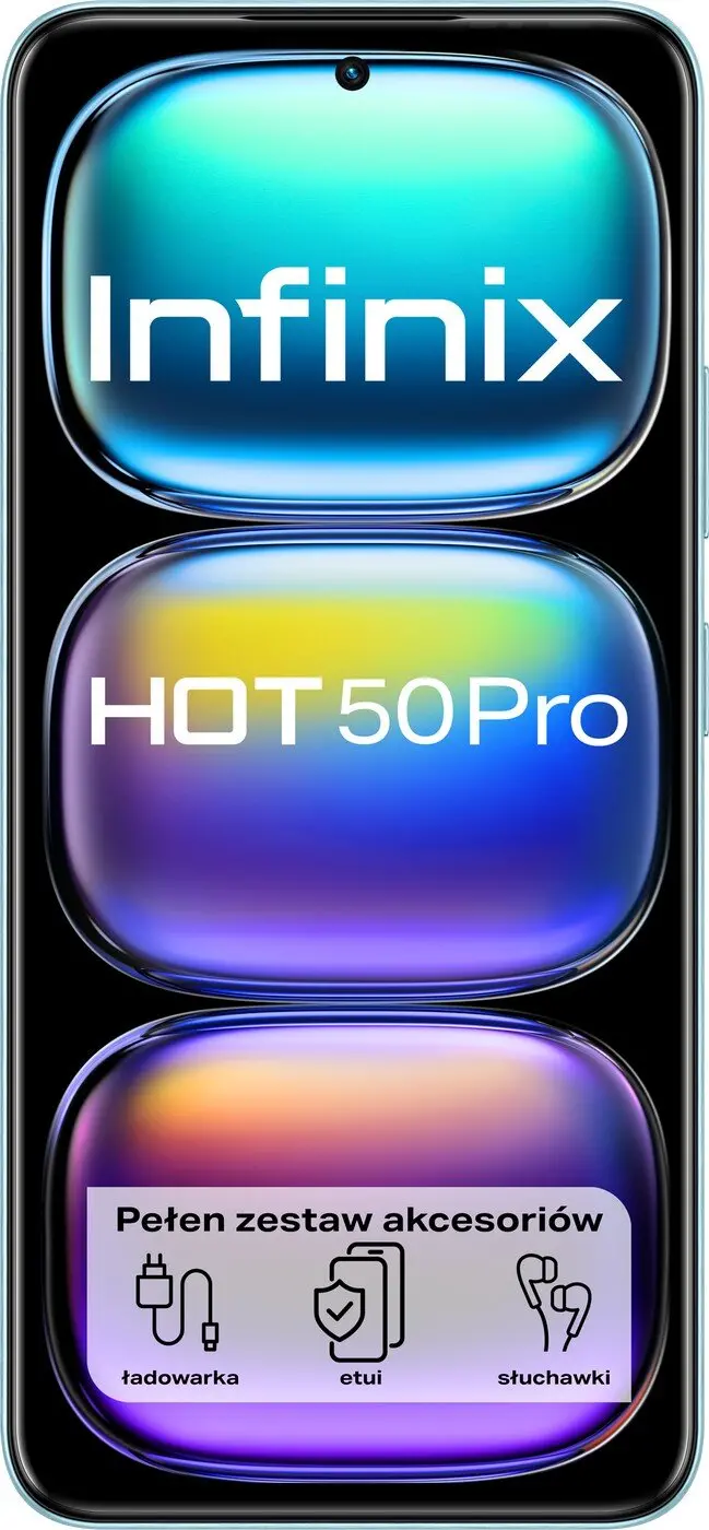 Smartfon Infinix Hot 50 Pro 8/256GB 6.78" 120Hz 50Mpix Niebieski