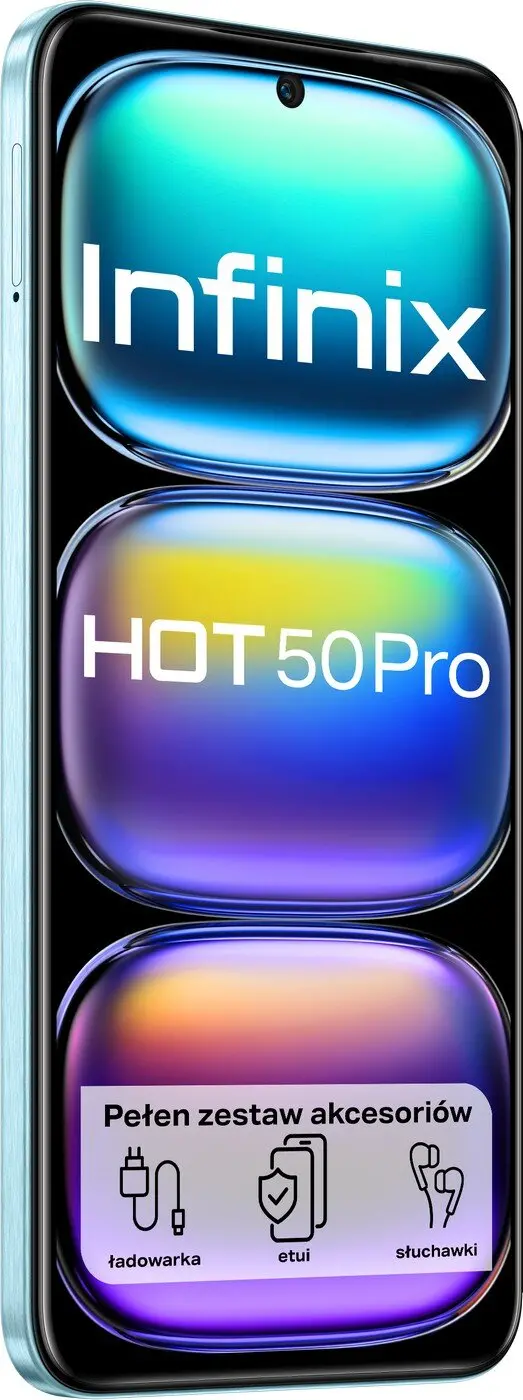 Smartfon Infinix Hot 50 Pro 8/256GB 6.78" 120Hz 50Mpix Niebieski