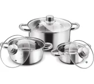 Lamart Marche LP1000 Indukcja Stal nierdzewna 6 elementów