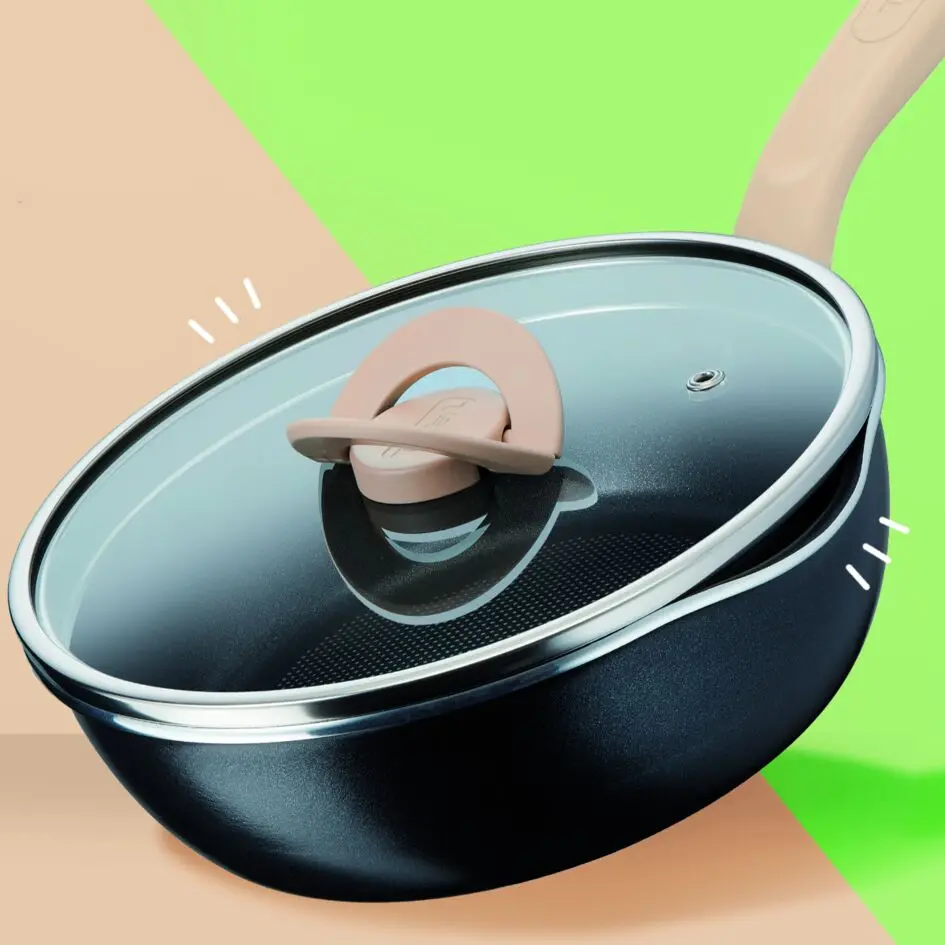 Patelnia Tefal One Pick G1662524 Indukcja Titanium 22cm