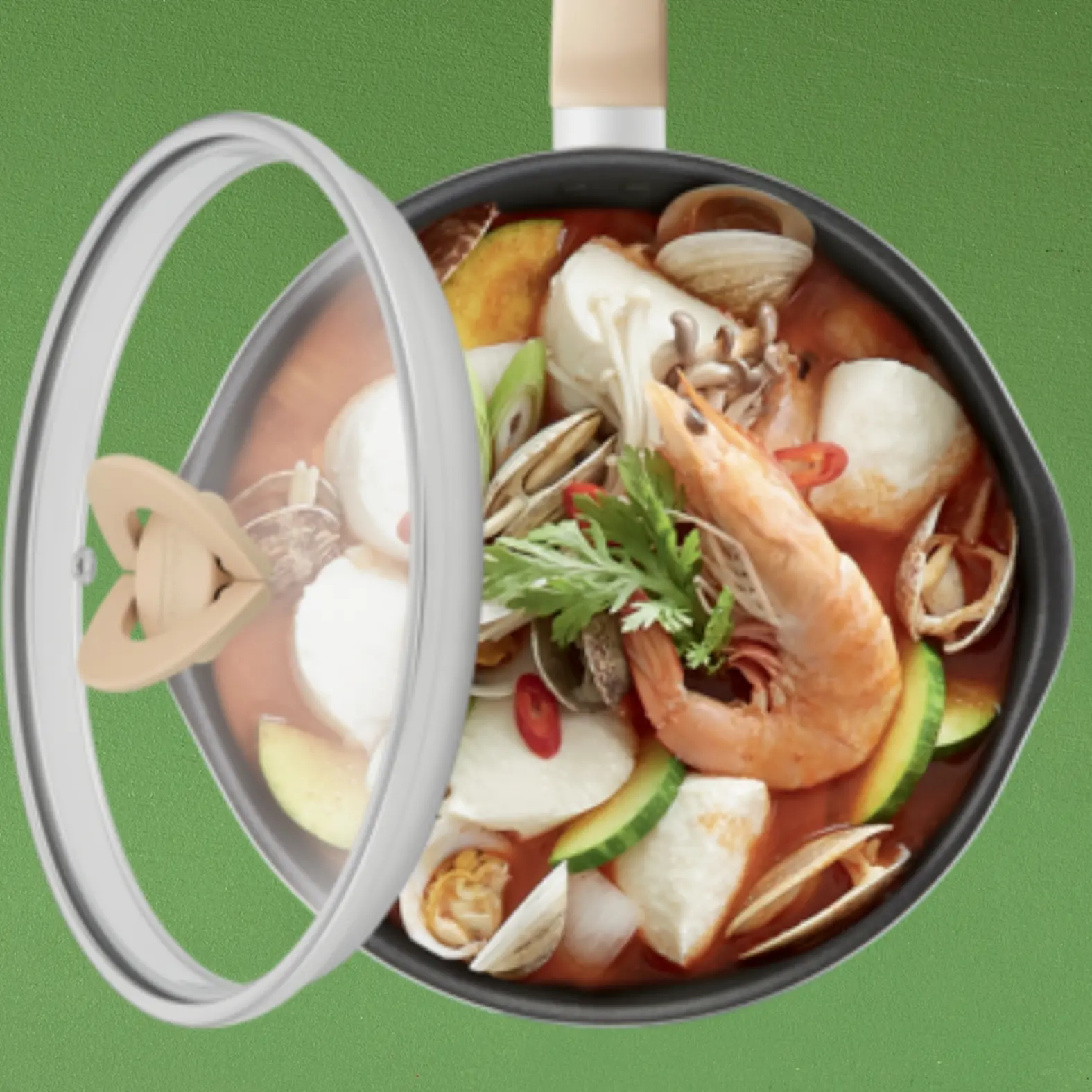 Patelnia Tefal One Pick G1662524 Indukcja Titanium 22cm