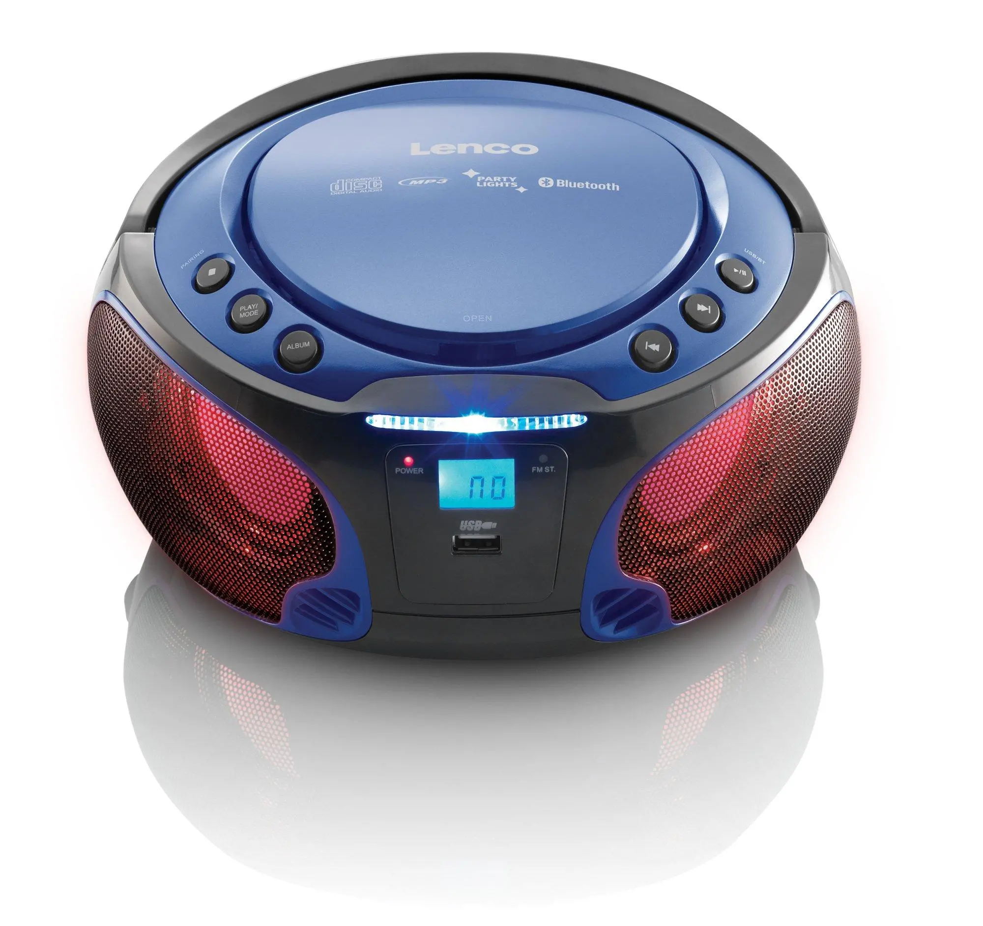 Radioodtwarzacz Lenco SCD-550 Bluetooth Niebieski