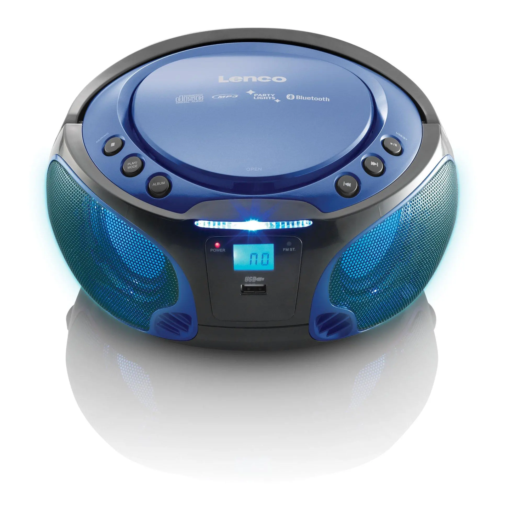 Radioodtwarzacz Lenco SCD-550 Bluetooth Niebieski