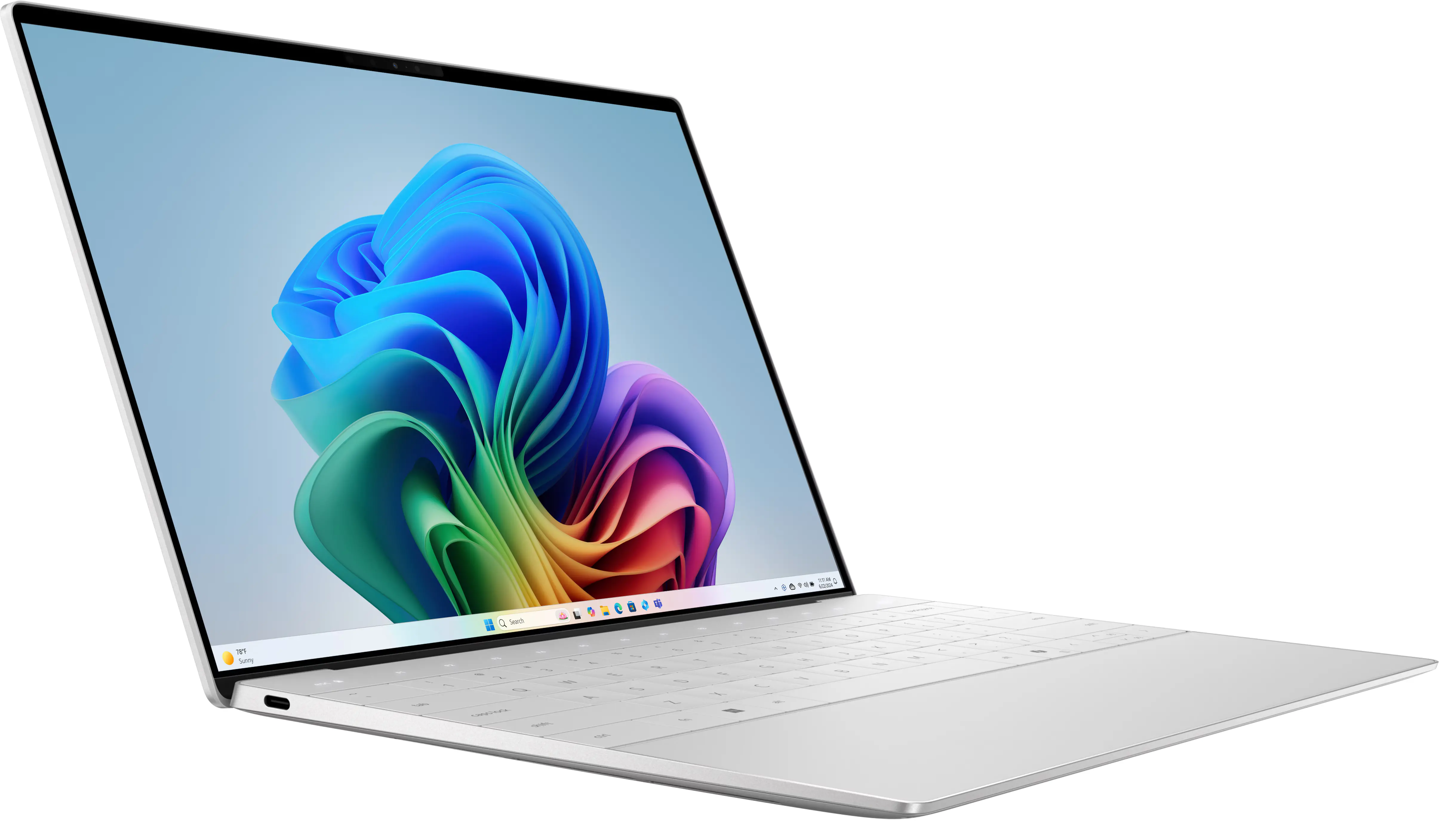Laptop biznesowy Dell XPS 13 9350 13,4" 120Hz Ultra 7 256V 32GB RAM 1TB Dysk SSD Win11 Pro Platynowy